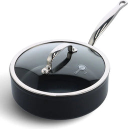 GreenPan Barcelona Pro hapjespan 24cm - 3,4l - met deksel - PFAS-vrij