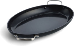 GreenPan Copenhagen Vispan- Zwart - Ovaal - 40 cm - Keramische anti-aanbaklaag