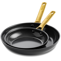 GreenPan Padova Reserve Black Gold 2-delige koekenpannenset - 20 en 28cm -PFAS-vrij