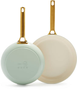 GreenPan Padova Reserve Mint Green 2-delige koekenpannenset - 20cm en 26cm - PFAS-vrij