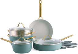 GreenPan Padova Skyblue 10-delige set - PFAS-vrij