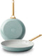 GreenPan Padova Skyblue 2-delige koekenpannenset - 26cm en 30cm - PFAS-vrij