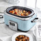 Greenpan slowcooker 6L blue haze