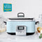 Greenpan slowcooker 6L blue haze