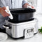 Greenpan slowcooker 6L inox