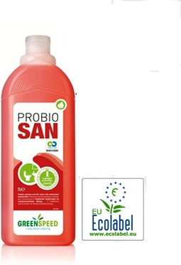 Greenspeed Probio hooggeconcentreerde interieurreiniger.