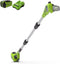 GREENWORKS 40 VOLT ACCU TAKKENZAAG INCL 2.0Ah ACCU EN OPLADER