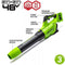 Greenworks 48 VOLT (2X24 VOLT) ACCU BLADBLAZER incl. 2x Li-Ion accu & lader