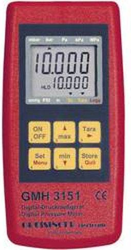 Greisinger GMH 3151 Gasdrukmeter Luchtdruk 0.0025 - 0.6 bar