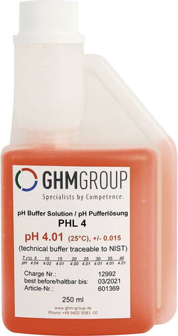 Greisinger PHL-4 Reagens pH-waarde 250 ml