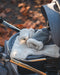 Grey Sheepskin Pram Hand Warmer