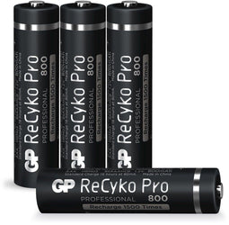 GP 12585AAAHCB-C4 - Batterij - Ni-MH 800mAh - Zwart