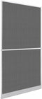 vidaXL - Hordeur - met - scharnieren - 120x240 - cm - wit