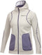 Craft Full Zip Hood - Hardloop dames jas - Lichtgewicht met ritszakken - Wit (S)