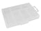 Plastic Opbergdoos (85 X 135 X 25 Mm) - 6 Opbergvakken