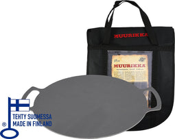 Griddle Pan - Grillplaat met Coverbag - 38 cm