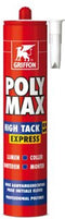 Griffon 6303764 Poly Max High Tack Express Montagelijm - Koker - Wit - 435gr