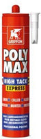 Griffon 6303764 Poly Max High Tack Express Montagelijm - Koker - Wit - 435gr