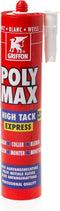 Griffon 6303764 Poly Max High Tack Express Montagelijm - Koker - Wit - 435gr