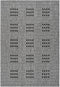Grijs vloerkleed - 120x170 cm - A-symmetrisch patroon - Modern