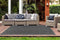Grijs vloerkleed - 120x170 cm - Effen A-symmetrisch patroon - Modern