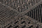 Grijs vloerkleed - 120x170 cm - Symmetrisch patroon - Modern