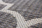 Grijs vloerkleed - 120x170 cm - Symmetrisch patroon - Modern