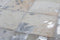 Grijs vloerkleed - 160x230 cm - A-symmetrisch patroon Geruit - Modern