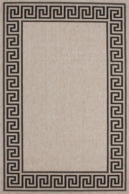Grijs vloerkleed - 160x230 cm - A-symmetrisch patroon - Modern