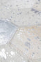 Grijs vloerkleed - 160x230 cm - A-symmetrisch patroon - Modern