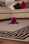 Grijs vloerkleed - 160x230 cm - A-symmetrisch patroon - Modern