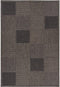 Grijs vloerkleed - 160x230 cm - Symmetrisch patroon - Modern