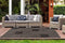 Grijs vloerkleed - 160x230 cm - Symmetrisch patroon - Modern