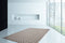 Grijs vloerkleed - 200x290 cm - Effen A-symmetrisch patroon - Modern