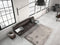 Grijs vloerkleed - 80x150 cm - A-symmetrisch patroon - Modern Modern