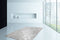 Grijs vloerkleed - 80x150 cm - A-symmetrisch patroon - Modern