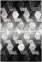Grijs Zwart vloerkleed - 160x230 cm - A-symmetrisch patroon Symmetrisch patroon - Modern
