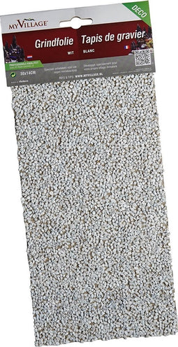 Grindmat Wit 30X14CM - My Village