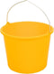 Gripline Gripline-L bouwemmer onbedrukt geel (12ltr)