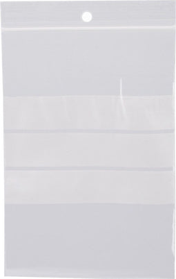 Gripzakjes 80 x 120 mm met schrijfvlak