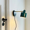 Dyberg Larsen Ocean - Wandlamp - Verstelbaar - Donkergroen/ Messing
