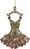 Ornament plastic jurk l12cm