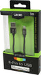Grixx Laadkabel Zwart Lightn. 1m