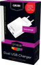 Grixx Optimum dubbele USB lader - 2,4A