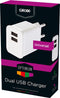 Grixx Optimum dubbele USB lader - 2,4A