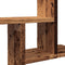 vidaXL - Wandschappen - 2 - st - 38x12x38 - cm - bewerkt - hout - oud - houtkleurig