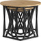 vidaXL - Nesting - Salontafels - 3 - stuks - Artisan - Eiken - Geengineerd - Hout
