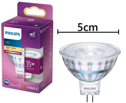 Philips LED Spot - 35 W - GU5.3 - warmwit licht