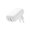 Belkin BoostCharge WCB009vfWH - 2-poorts wandlader 42 W met USB-C en USB-A - Wit
