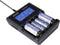 XTAR VC4 - Batterijlader - Voor Ni-MH en Li-ion - Zwart